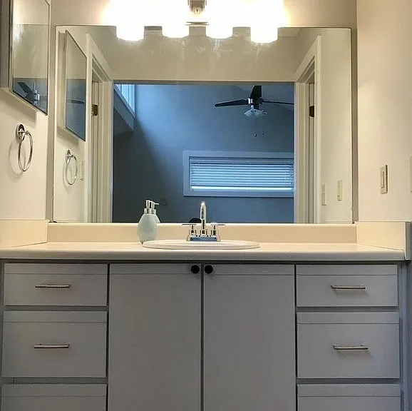 Upstairs Vanity