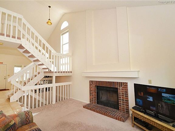 Open design living area.