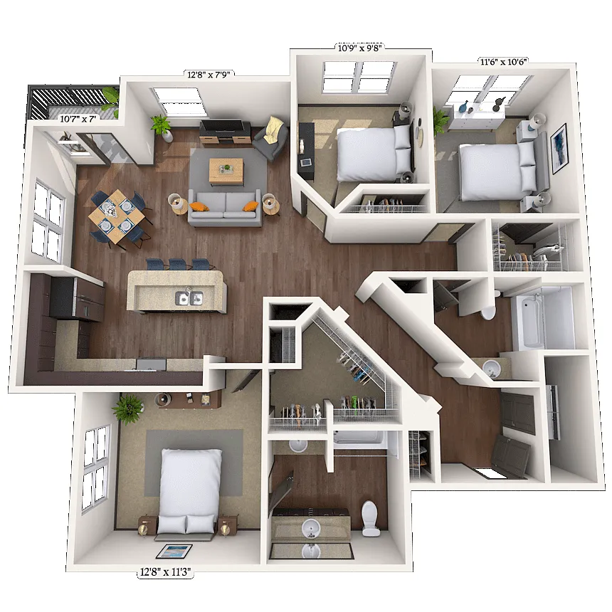 Floor plan Cooper