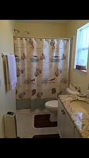 Upstairs Master bath.