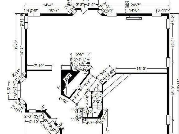 Main Level Dimensions