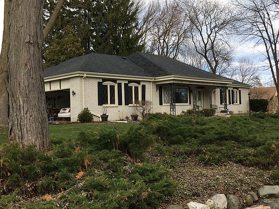Looking East, garage view