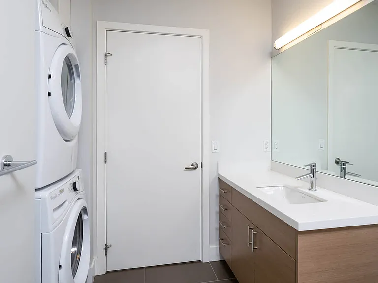 Bathroom and In-home Washer and Dryer