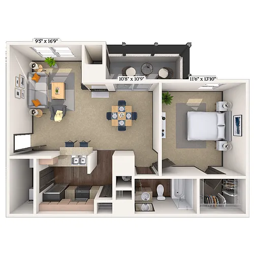 Floor plan Saratoga II