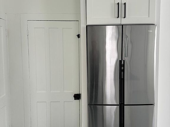 Fridge freezer and large pantry closet