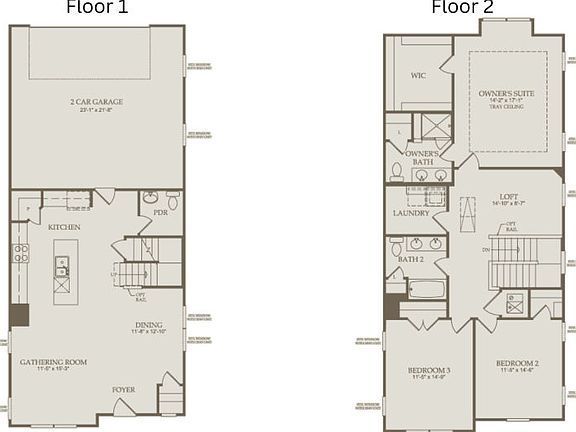 Floor Plan Level 1 n Level 2