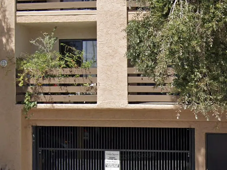 Gated parking with remote control.
Must have remote control to enter and also leave with very large parking spot.