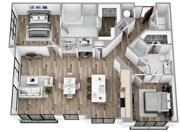 Floor plan P