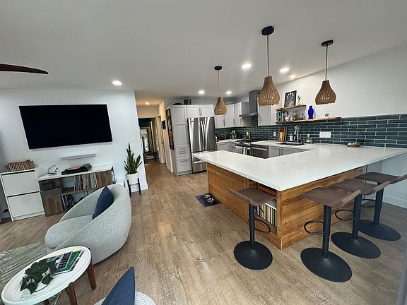 newly remodeled kitchen
