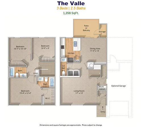 Floor plan The Valle