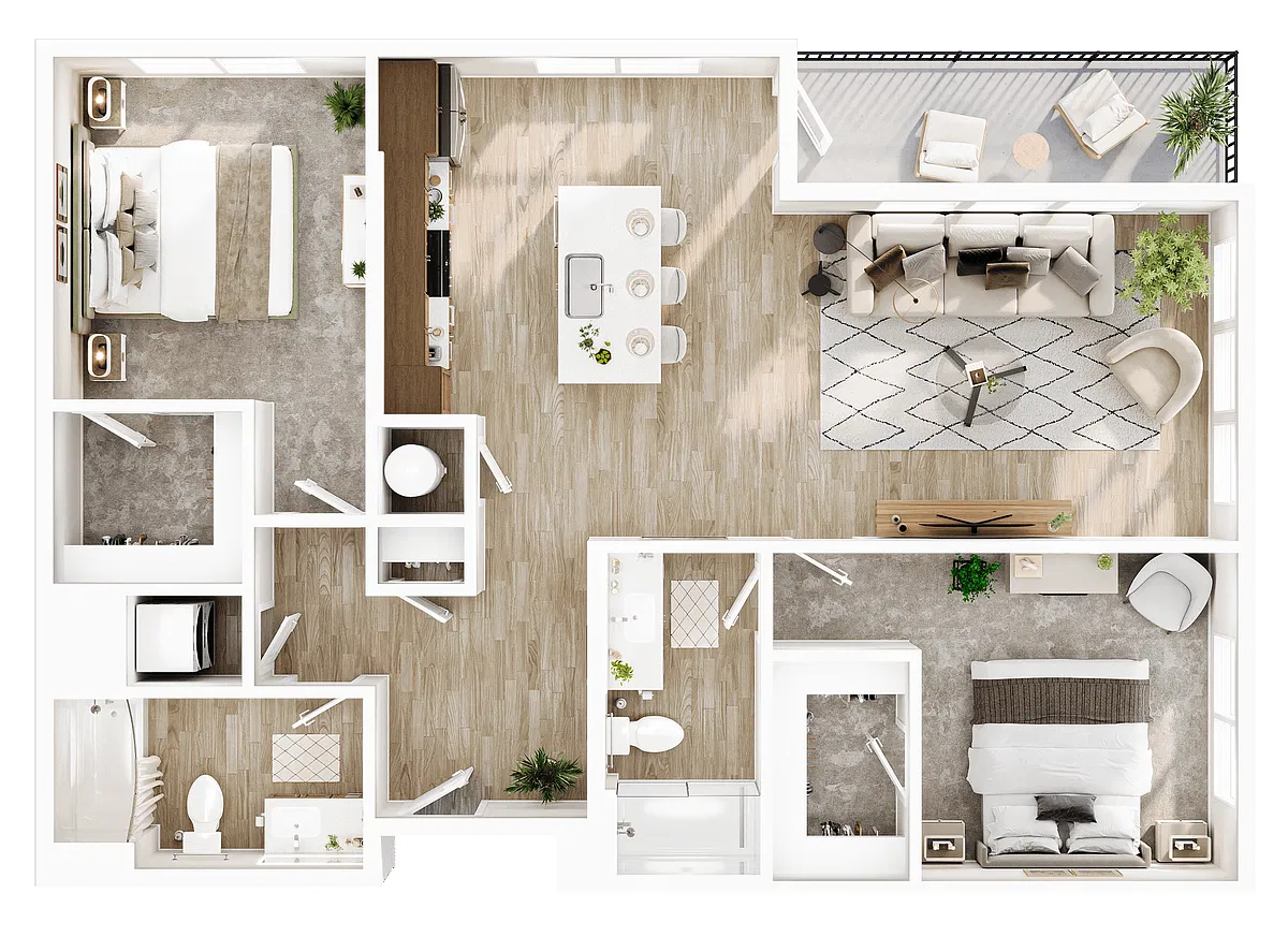 Floor plan Ajax