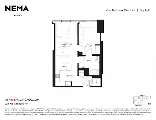 Floor plan 1-A