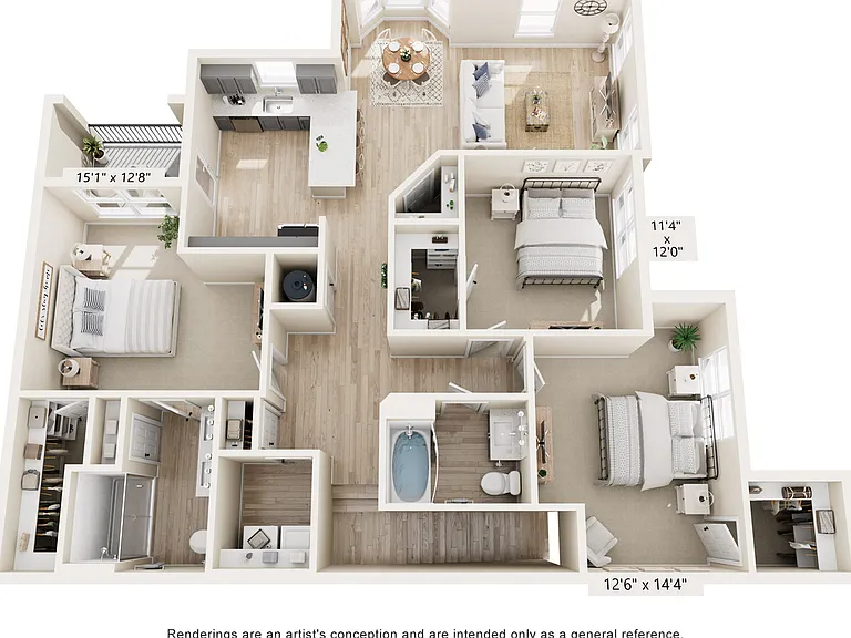 BH-C1 (U) Floor Plan BH-C1 (U) Floor Plan