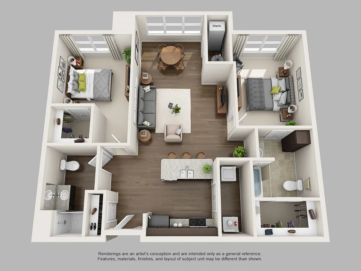 Floor plan B3S-ADA