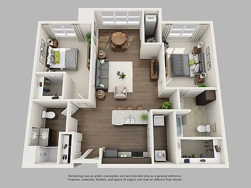 Floor plan B3S-ADA