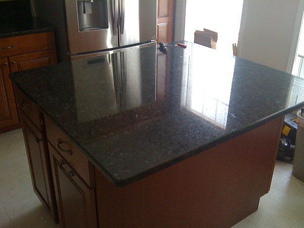 Upgraded kitchen island