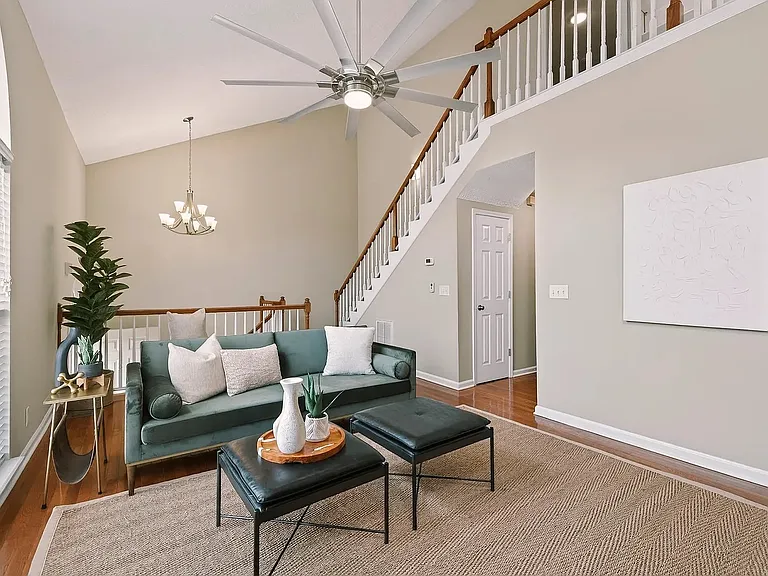 Main living room (furniture for illustrative purposes only)