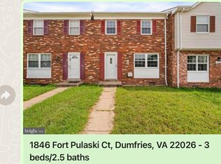 1846 Fort Pulaski Ct #1846, Dumfries, VA 22026