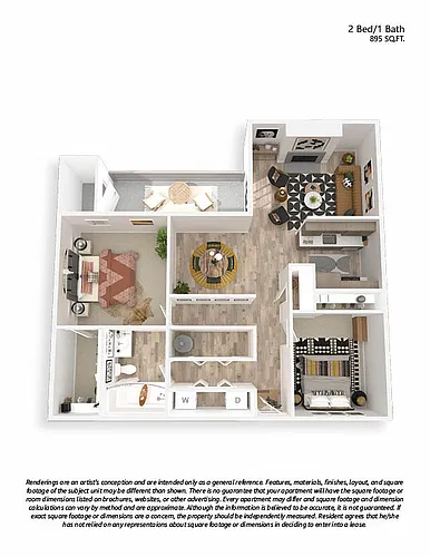 Floor plan B2 2X1