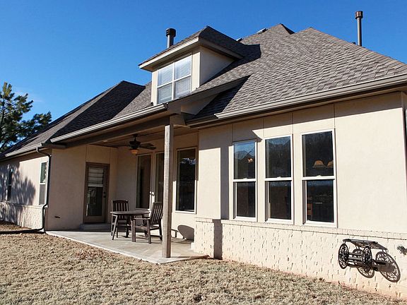 Backyard view of beautiful home