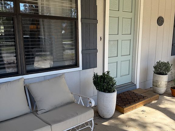 Spacious shady front porch