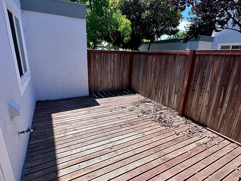 Patio deck