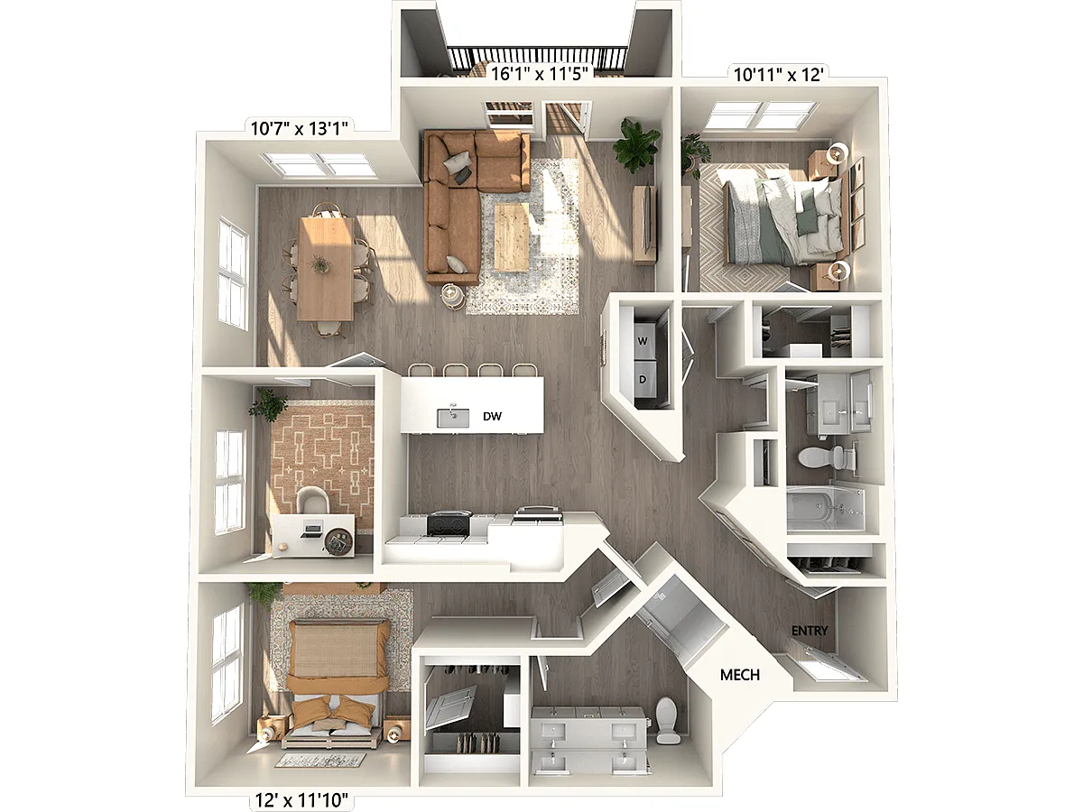 Floor plan B5-Finish1-1477