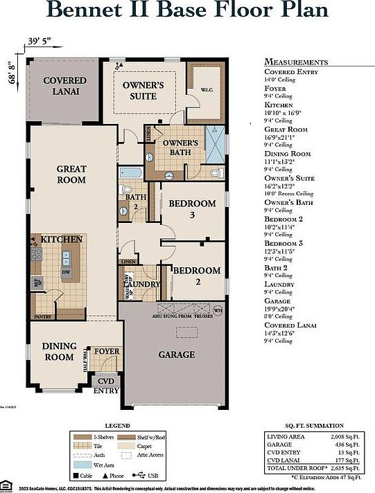 Bennet II floor plan