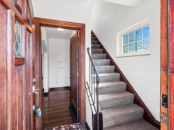 Front entry foyer to both units. Unit #2 is upstairs.