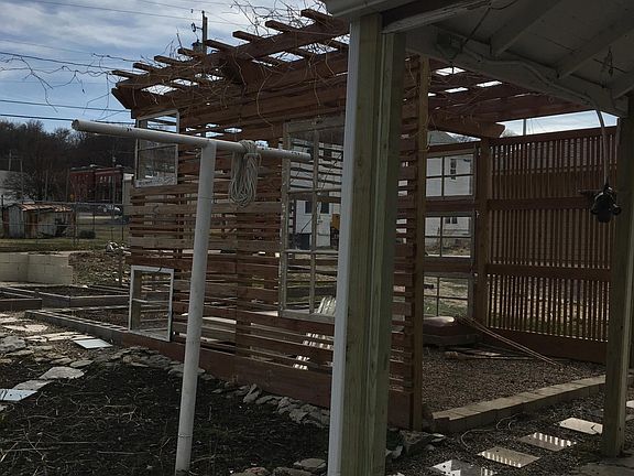 backyard pergola