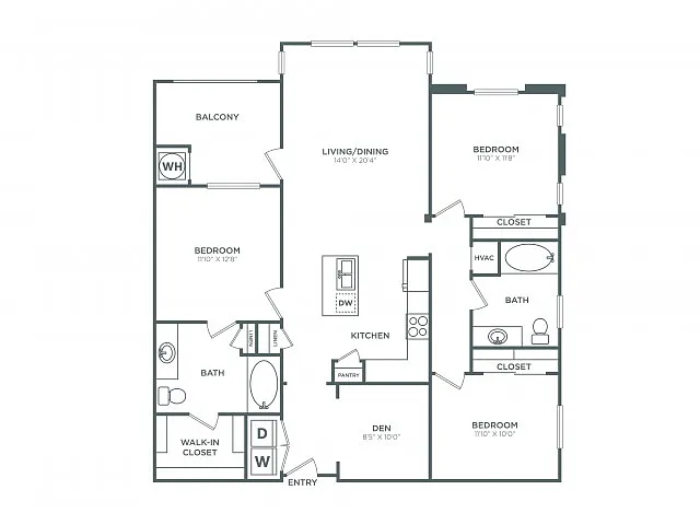 Floor plan The San Clemente