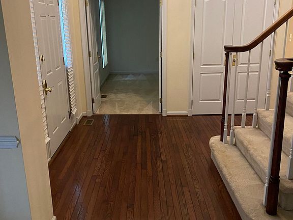Entrance Foyer From Living Room Looking Towards First Floor Office