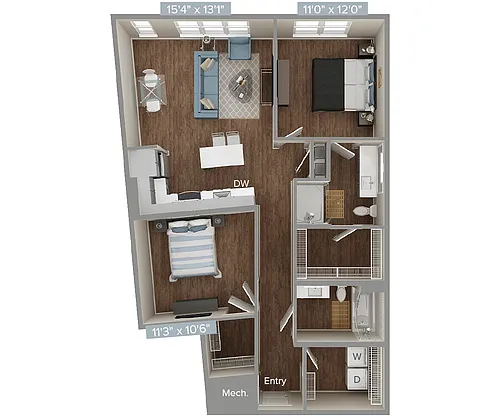 Floor plan B8-2