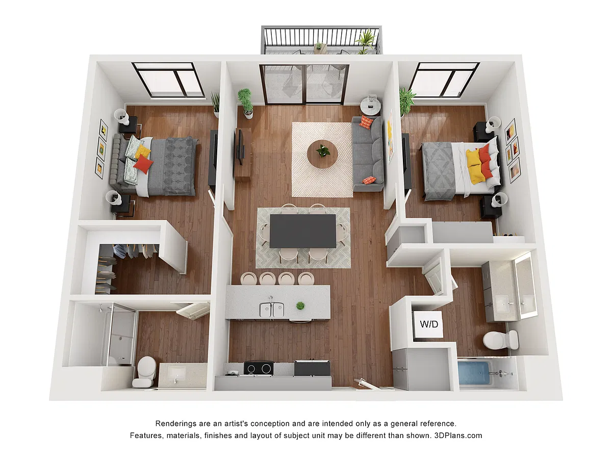 Floor plan Aquarius