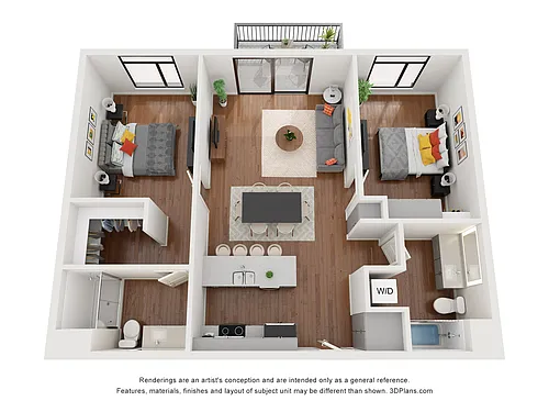 Floor plan Aquarius