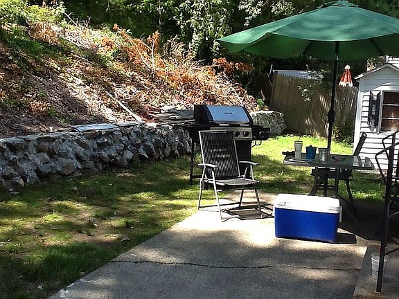 Backyard before patio 
