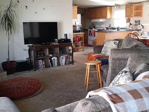 Living room from front door