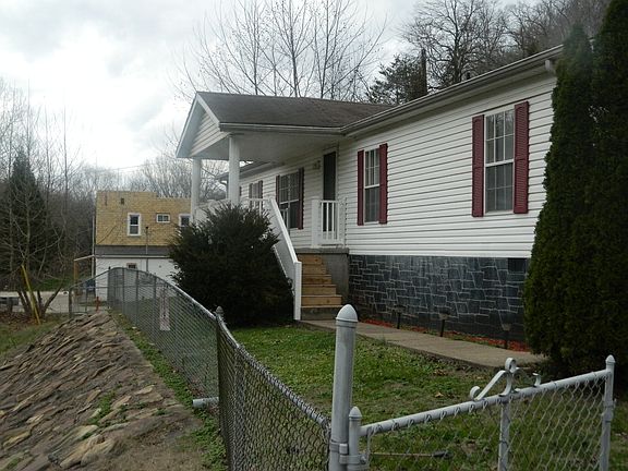 side view of house front