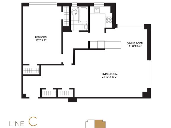 2nd image of 30 Park Ave APT 10C