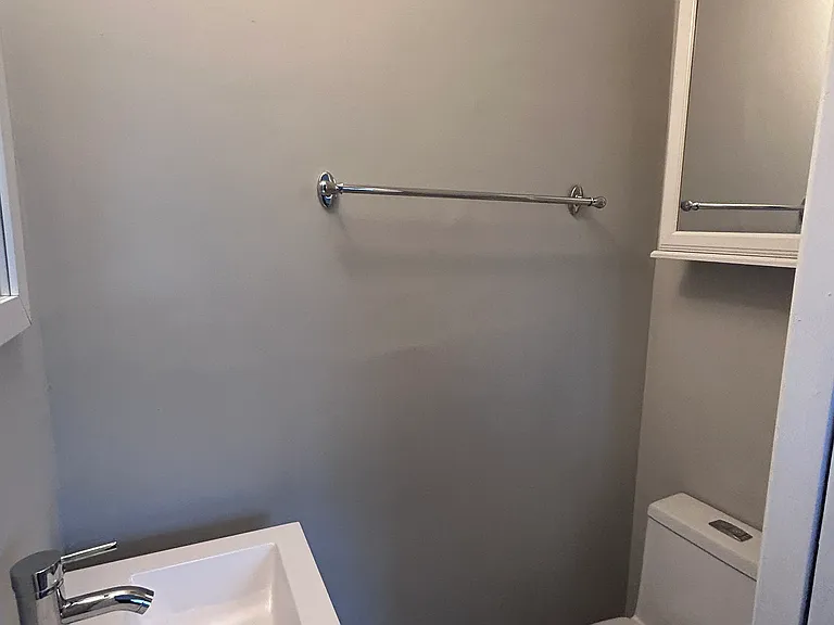 1/2 bath in primary bedroom