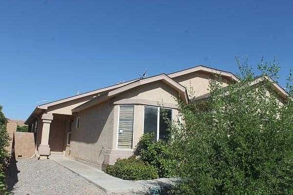 front of property
