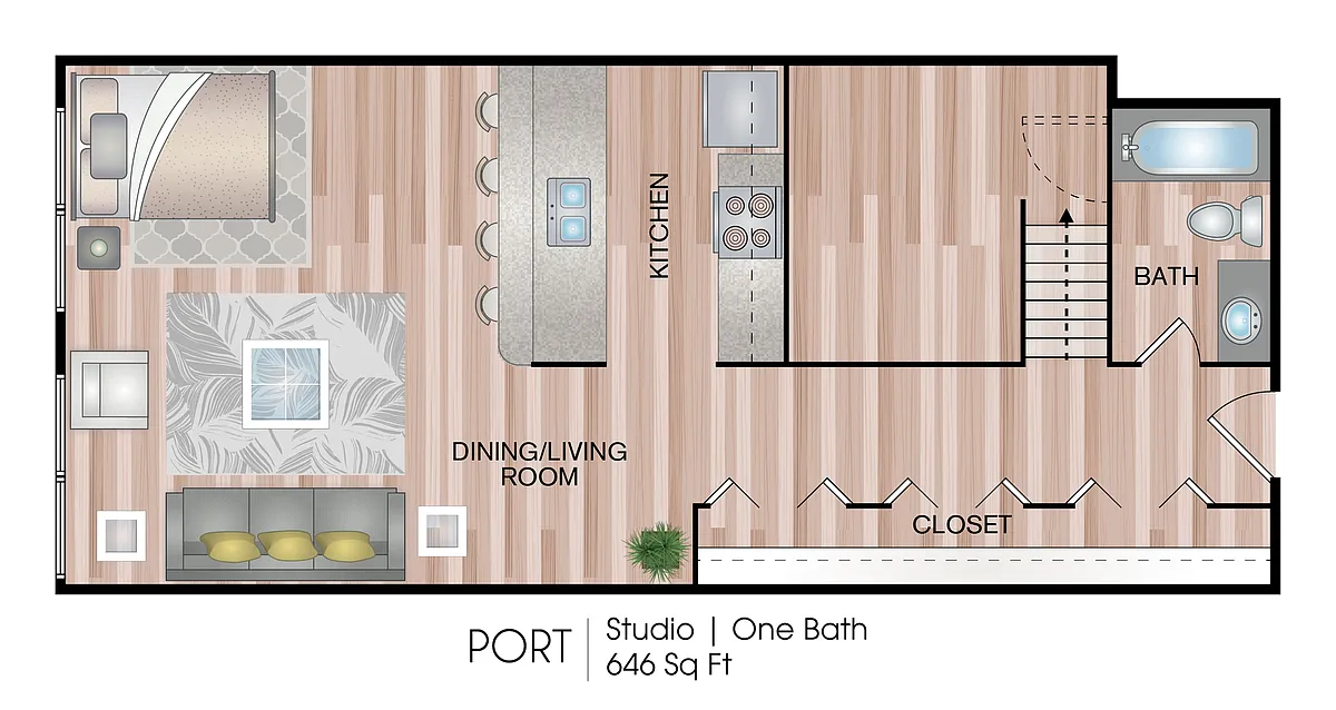 Floor plan Port