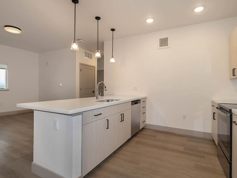 Kitchen and Living Area with Hard Surface Flooring