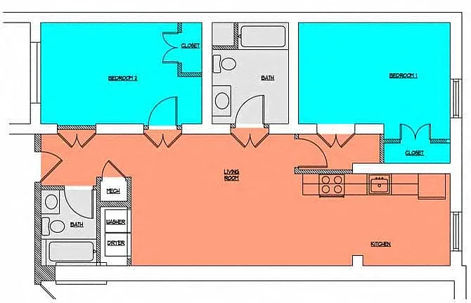 Floor plan 301