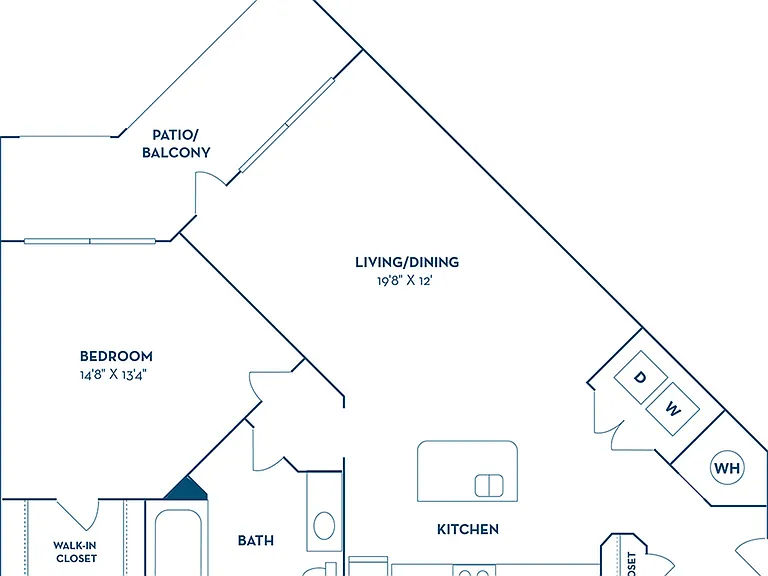 1 Bedroom | 1 Bath | 759 SF | Renovated 1 Bedroom | 1 Bath | 759 SF | Renovated