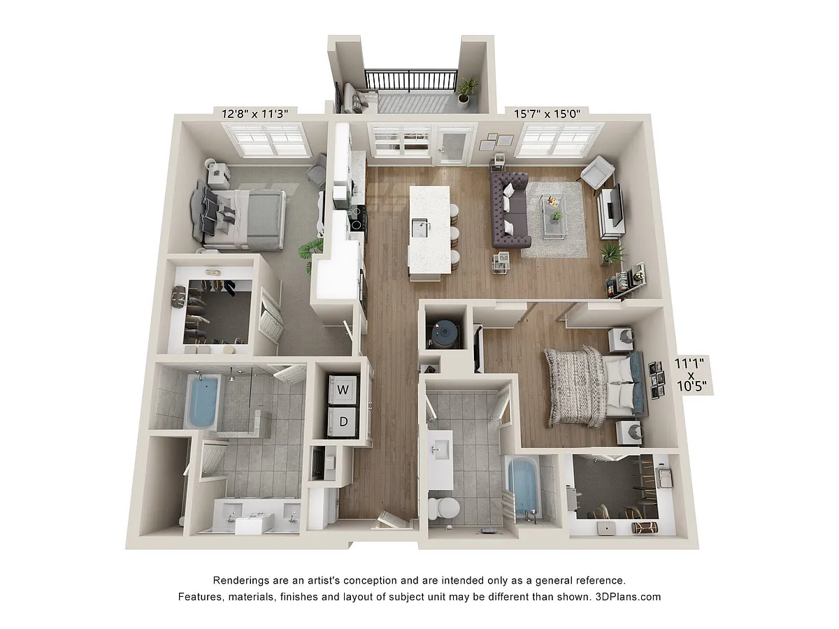 Floor plan Nichols