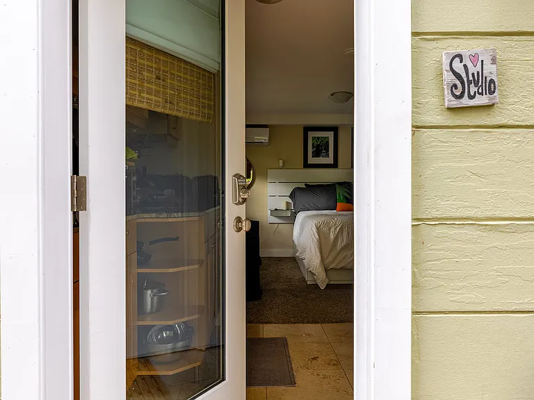 Entrance to the Studio.