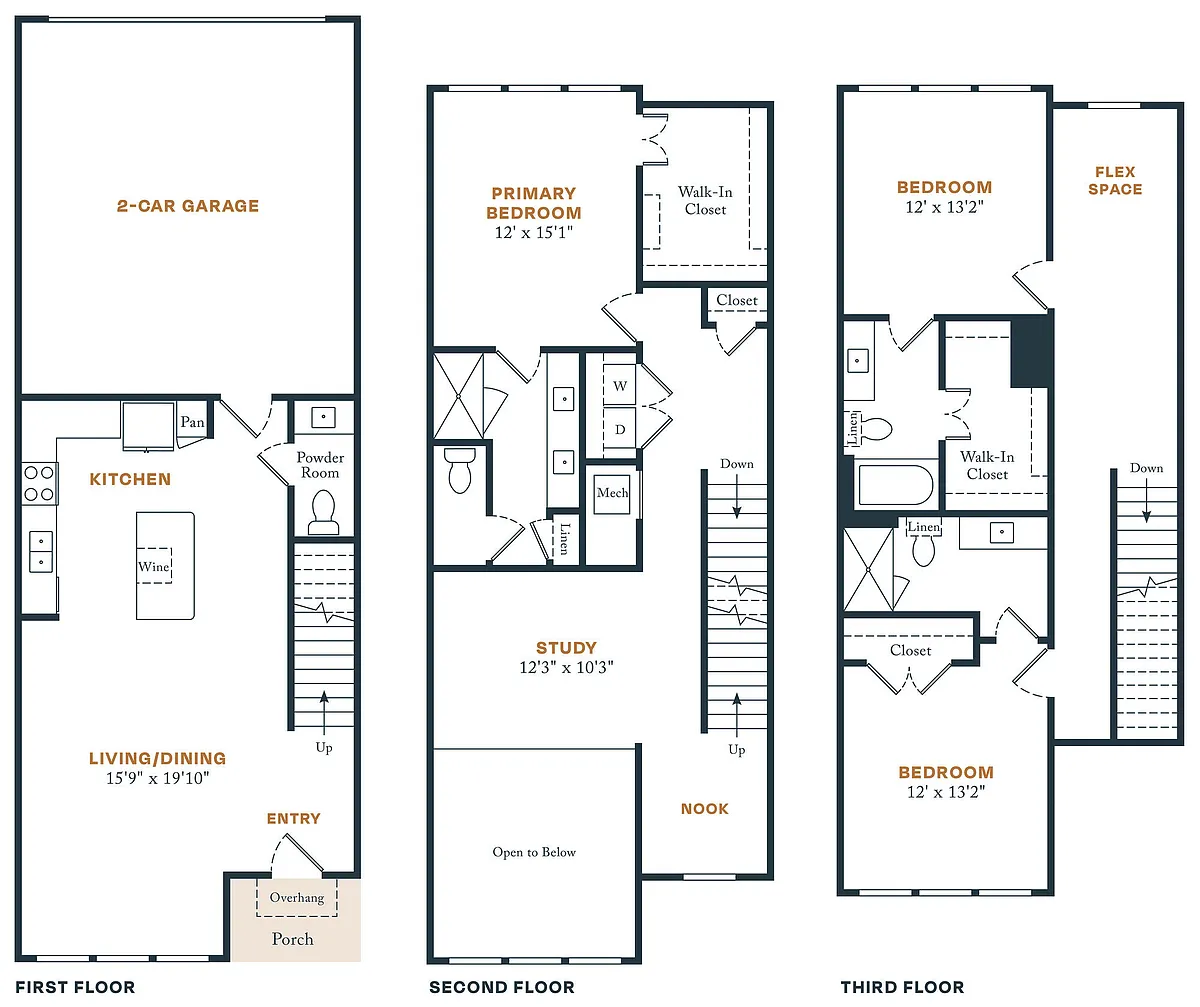 Floor plan TH 07