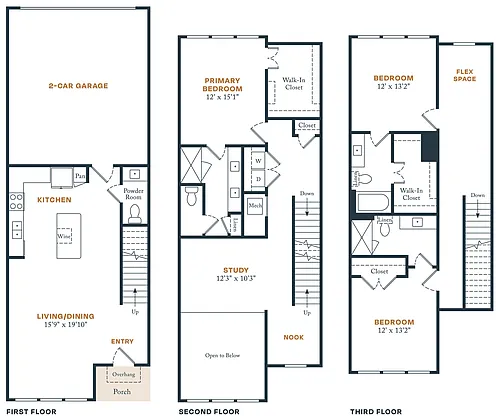 Floor plan TH 07