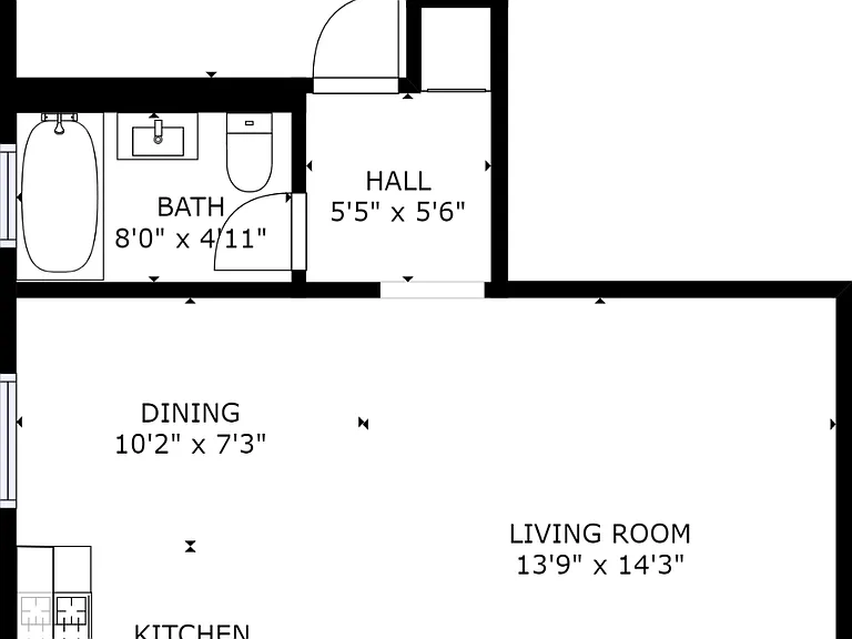 1BR Layout 1BR Layout
